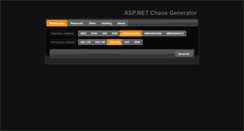 Desktop Screenshot of chaos.aspnet.cz